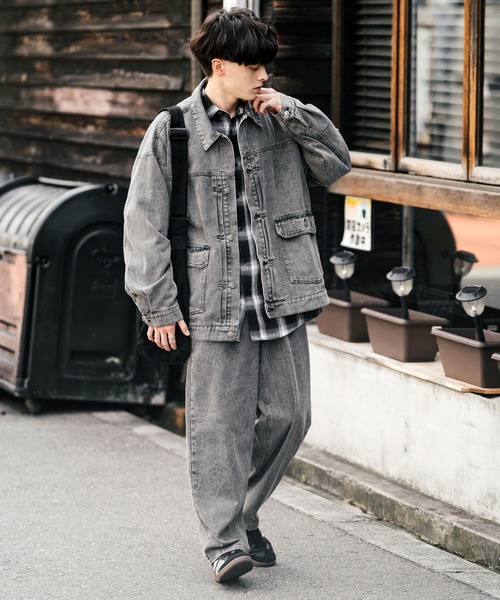 Rocky Monroe（ロッキーモンロー） セットアップ M ブルー メンズ
