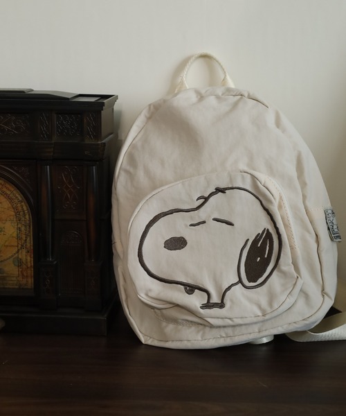 スヌーピー フェイクレザーミニリュック PEANUTS デイバック リュック SNOOPY スヌーピー ミニリュック