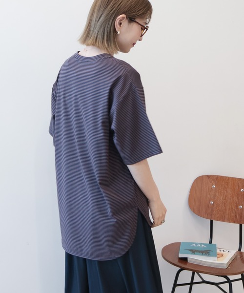 AMERICAN HOLIC（アメリカンホリック） tシャツ 半袖 裾ラウンドT