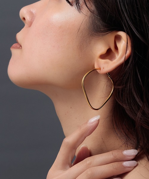Jewel closet by L&Co. イヤリング K10 ターコイズ イヤリング