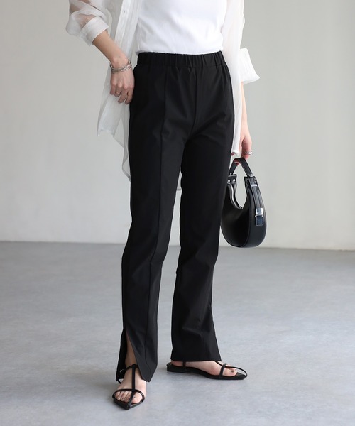 「Riberry」 スラックス MEDIUM ブラック レディース_画像4