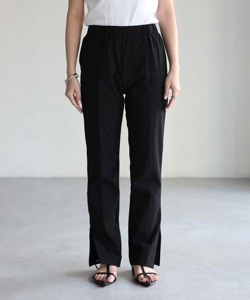 「Riberry」 スラックス MEDIUM ブラック レディース_画像6