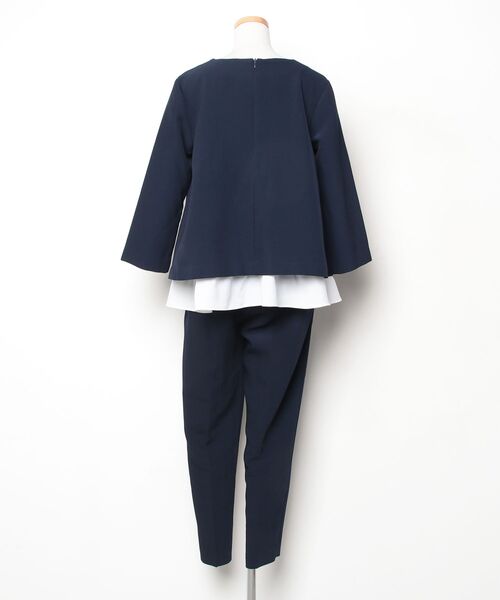 「DRESS LAB」 セットアップ M ネイビー レディース_画像2