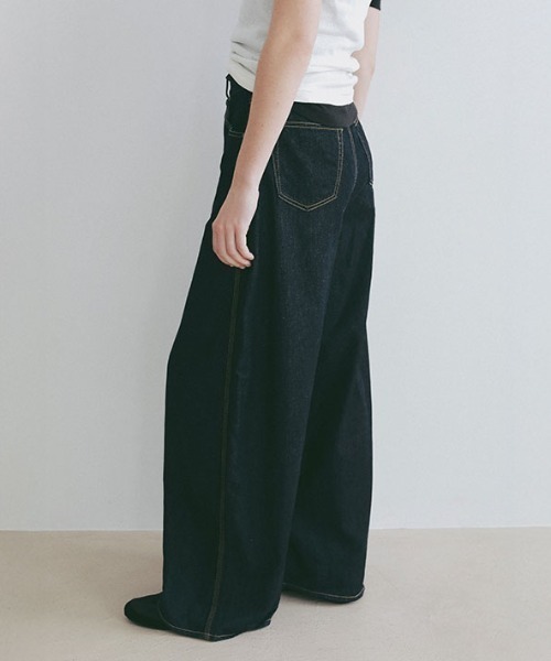 ETRE TOKYO（エトレトウキョウ） ワイドパンツ ジーンズ デニム デニム