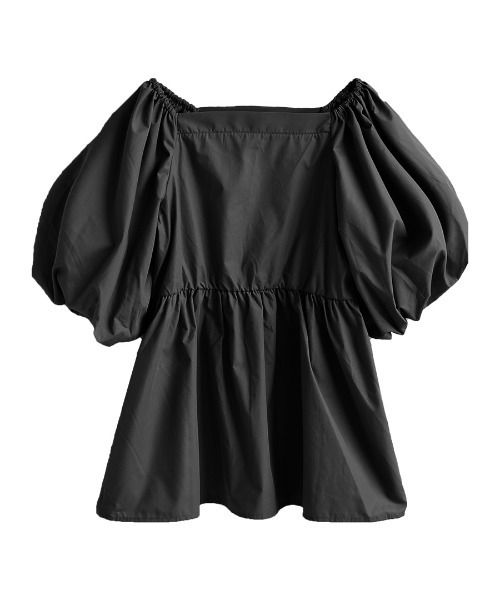 「e-zakkamania stores」 半袖ブラウス M ブラック レディース_画像4