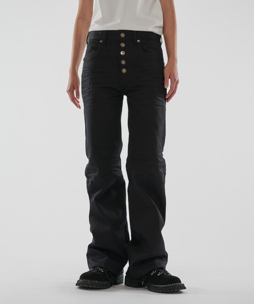 WISHFOREVE【ウィッシュフォーエバー】デニム Gジャン13OZ WISH FOR EVER（ウィッシュフォーエバー） ジーンズ ASSORT SEMIFLARE