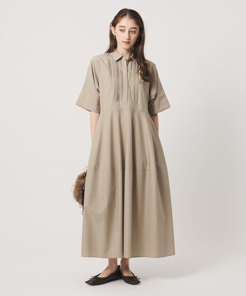 UNITED ARROWS（ユナイテッドアローズ） ワンピース 半袖 タック