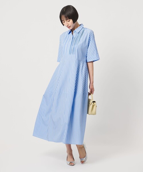 UNITED ARROWS（ユナイテッドアローズ） ワンピース 半袖 タック