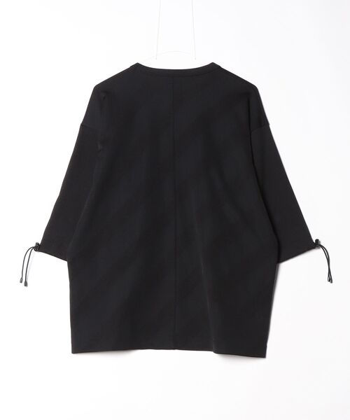 「SHAREEF」 半袖Tシャツ 1 ブラック メンズ_画像2