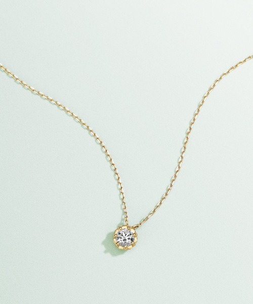 4℃（ヨンドシー） ネックレス 「Summer Limited」K10イエローゴールド 