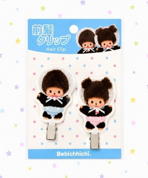 eauty_nailチップ販売様ご確認用☆ベビーヘアクリップ nini toys ヘアクリップ 「nini toys」「モンチッチ」アクリルヘア