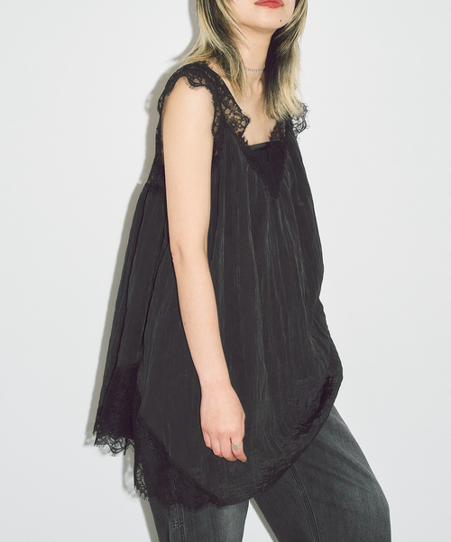 CITYSHOP（シティショップ） ブラウス シャツ 「追加2」LACE TANK