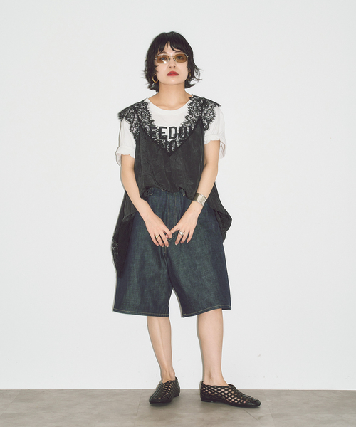 CITYSHOP（シティショップ） ブラウス シャツ 「追加2」LACE TANK