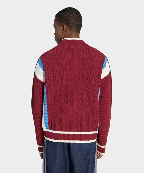 adidas（アディダス） カーディガン レトロ リミックス カーディガン