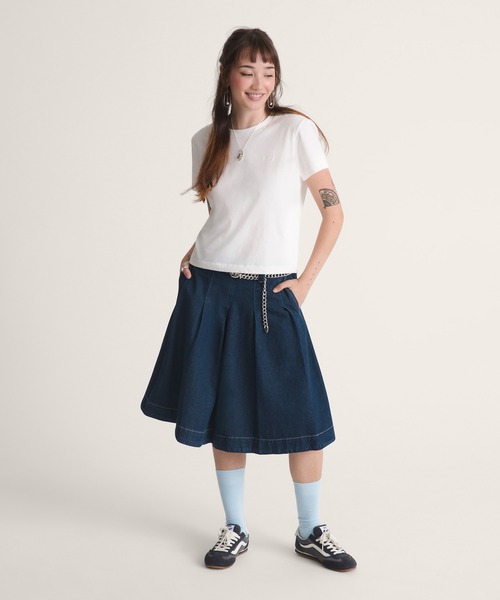 VANS（ヴァンズ） デニムスカート ウィメンズ AUTHENTIC デニム