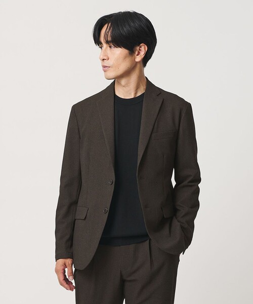 ビューティーアンドユース リサイクル ポリエステル セットアップ　ウォッシャブル BEAUTY＆YOUTH UNITED ARROWS ジャケット テーラードジャケット
