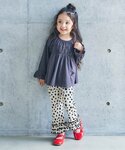パンツ 「リンク」ワッフルアソート裾フリルレギ...の詳細画像2