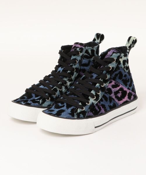 Desigual（デシグアル） スニーカー レオパード柄 ハイカット