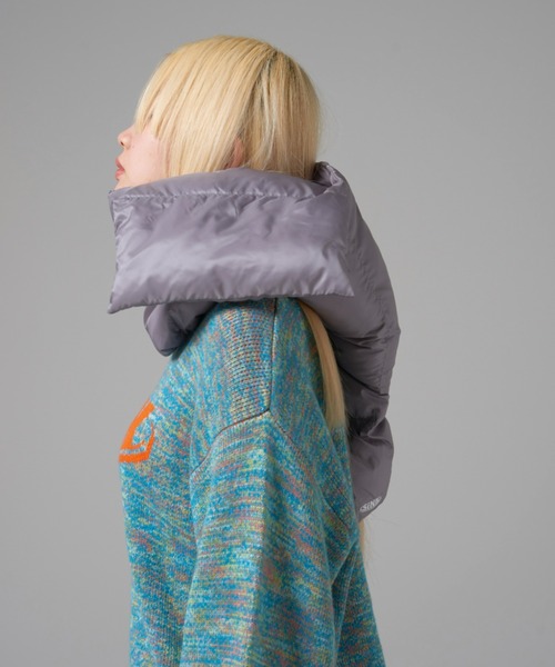 SINK kotohayokozawa マフラー CROSS PADDED MUFFLER : ZOZOTOWN