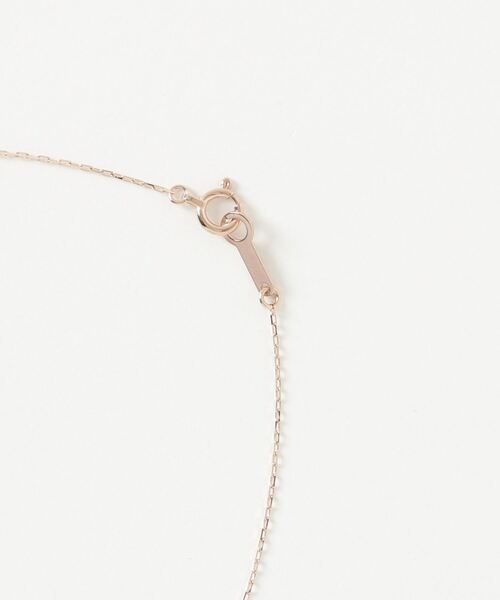 4℃ ネックレス 「7月誕生石」K10ピンクゴールド レディース
