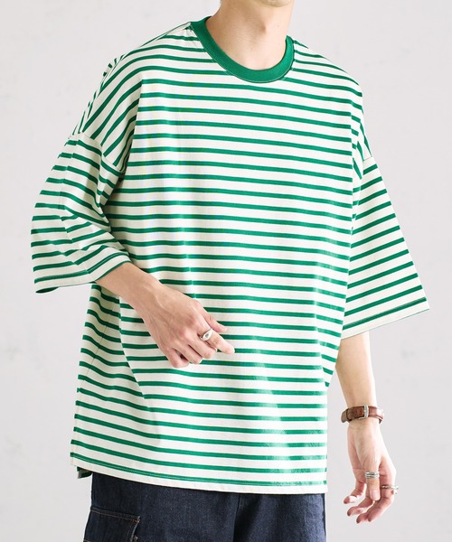 epnok tシャツ ベーシックルーズボーダーTee メンズ : ZOZOTOWN Yahoo