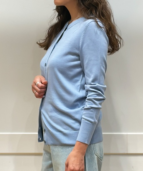 カーディガン BANANA REPUBLIC FACTORY STORE　　日本限定 クルーネックカーディガン レディースの画像