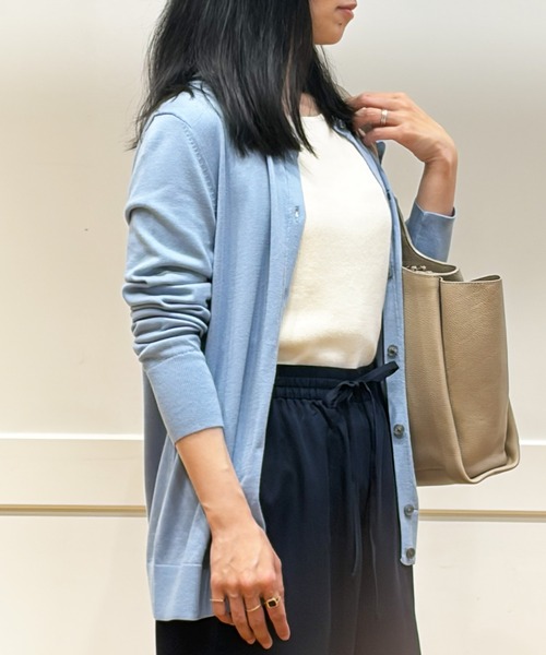 カーディガン BANANA REPUBLIC FACTORY STORE　　日本限定 クルーネックカーディガン レディースの画像