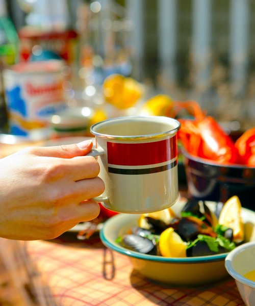 DULTON（ダルトン） タンブラー SS RIM ENAMELED MUG/ホーロー