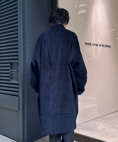 ステンカラーコート 【Omar Afridi / オマール アフリディ】COCOON COAT / コクーンコート Omar Afridi オマール アフリディ COCOON COAT