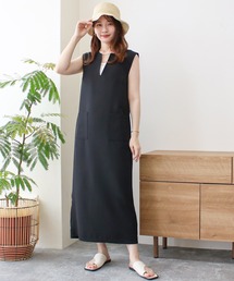 Social GIRL（ソーシャルガール） ジャンパースカート キーネック