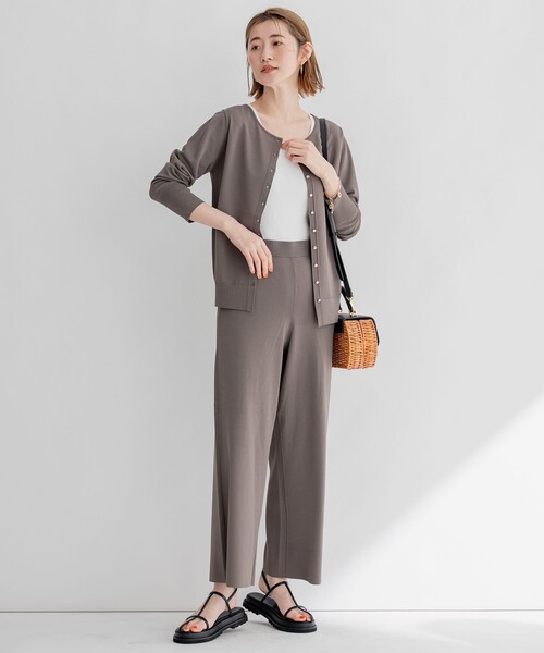 Lily♡様 レーヨンポリエステルストレッチ カーディガン 23区 カーディガン レーヨンポリエステルストレッチ レディース