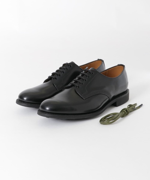 シューズ ドレスシューズ Sanders OFFICER SHOE covertina.com