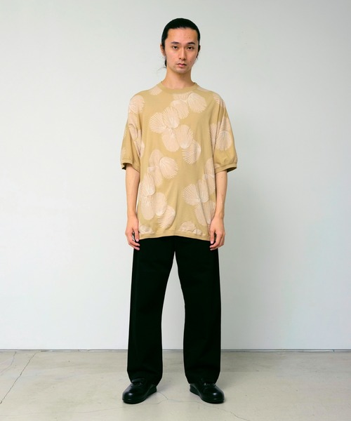 REMI RELIEF tシャツ RELIEF/レミレリーフ シェル柄カットJQ T T
