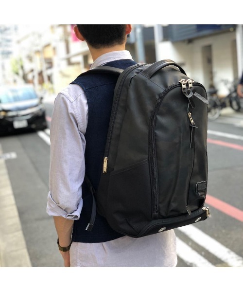 master-piece × MIZUNO バックパック L 革ロゴがかわいい master-piece x MIZUNO Collaboration Series】バックパック(20L
