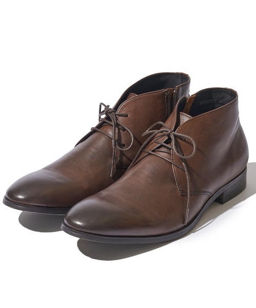 TETE HOMME（テット オム） ブーツ シープレザーチャッカブーツ メンズ