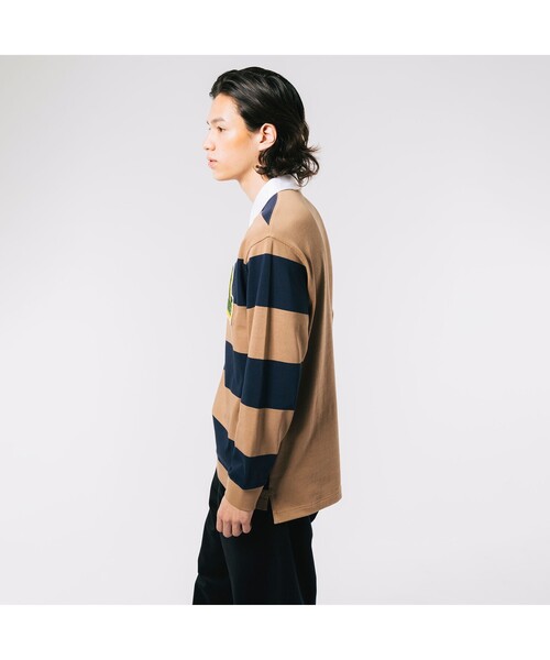 LACOSTE ポロシャツ クレイジーパターンラガーシャツ メンズ