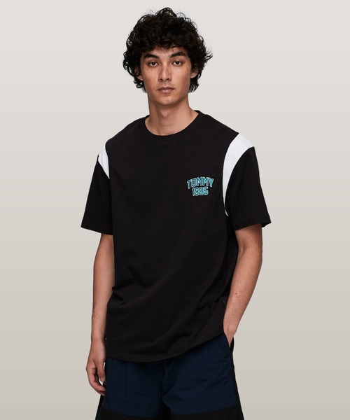 tシャツ 「オンライン限定」レギュラーバーシティメッシュTシャツ メンズ レディース | TOMMY JEANS | 15