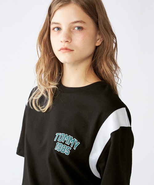 tシャツ 「オンライン限定」レギュラーバーシティメッシュTシャツ メンズ レディース | TOMMY JEANS | 08