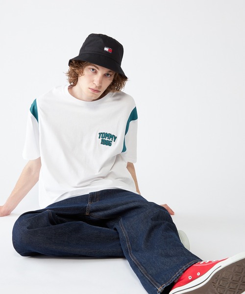 tシャツ 「オンライン限定」レギュラーバーシティメッシュTシャツ メンズ レディース | TOMMY JEANS | 13