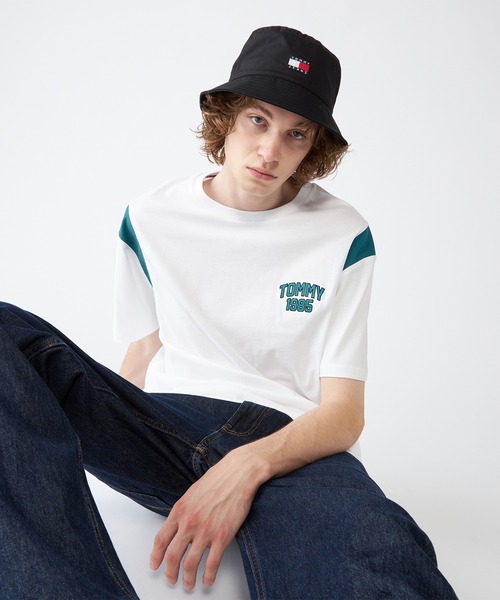 tシャツ 「オンライン限定」レギュラーバーシティメッシュTシャツ メンズ レディース | TOMMY JEANS | 14