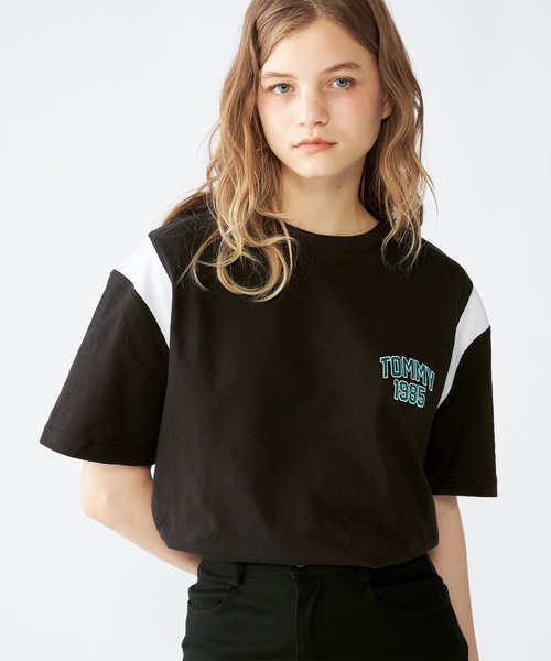 tシャツ 「オンライン限定」レギュラーバーシティメッシュTシャツ メンズ レディース | TOMMY JEANS | 07