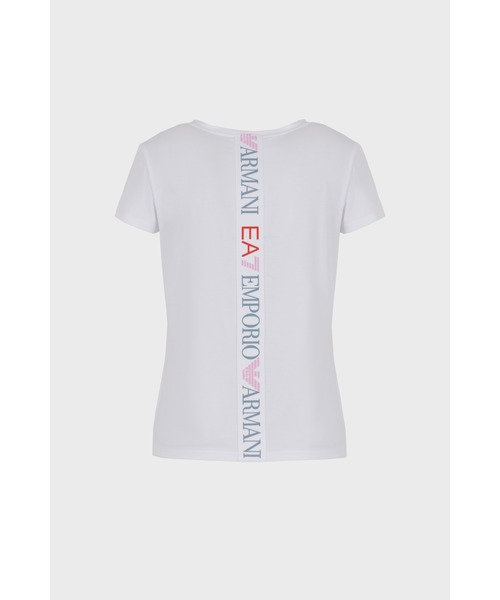 tシャツ Tシャツ レディース 「エンポリオ アルマーニ EA7」Dynamic Athlete クルーネックTシャツ ASV Natural VEN｜zozo｜02