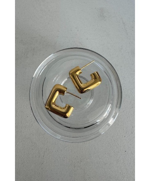 ALEXIA STAM ピアス Square Earrings /「Silver925」スクエア