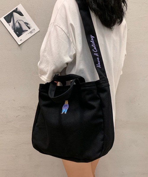TONE SELECT GOODS トートバッグ urbanfemine./A4収納 くま