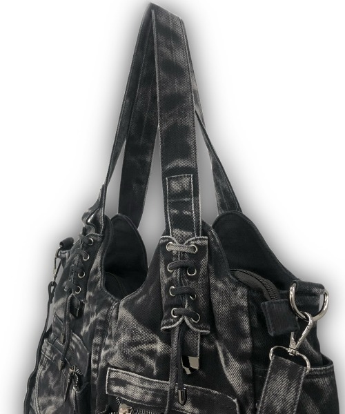 XU ショルダーバッグ 「XU」2way denim bag メンズ レディース