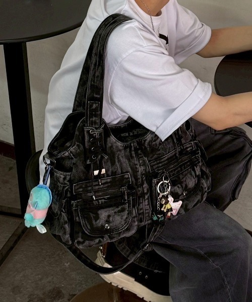 受注制【XU DOG】2way denim bag (2color) | OUR BRAND,XU DOG