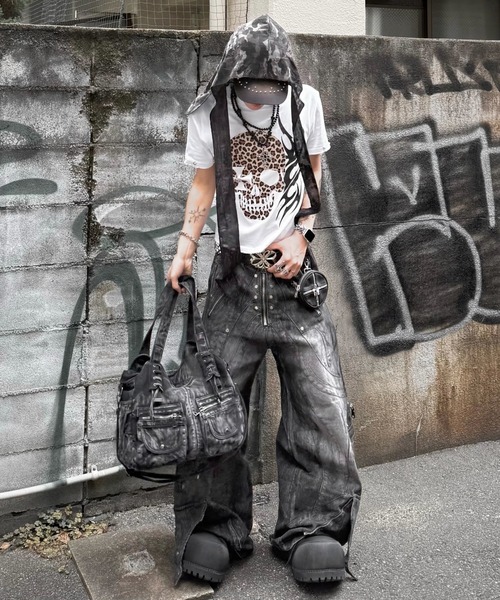 XU ショルダーバッグ 「Never mind the XU」2way denim bag / 「ネバー