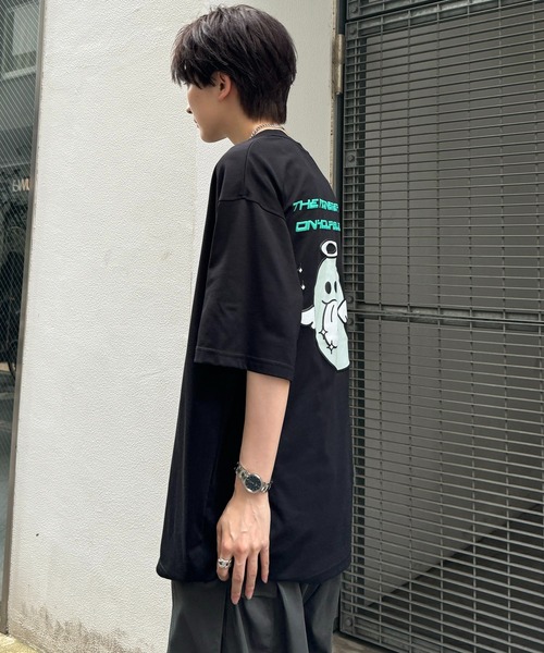 tシャツ 25SS「ILL'S」ゴーストルミナスプリントTシャツ メンズ