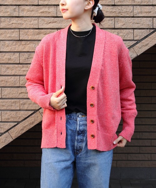 MEYAME（メヤメ） ニット セーター ネップニットカーディガン NEP KNIT
