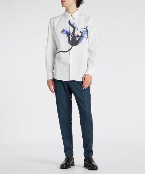 Paul Smith シャツ Moonlight Flower” / 243304 901U メンズ